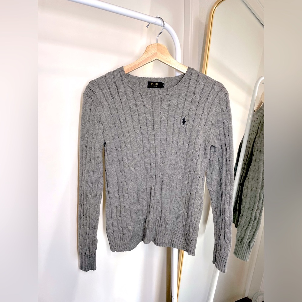 Ralph Lauren Cable-Knit Cotton Sweater